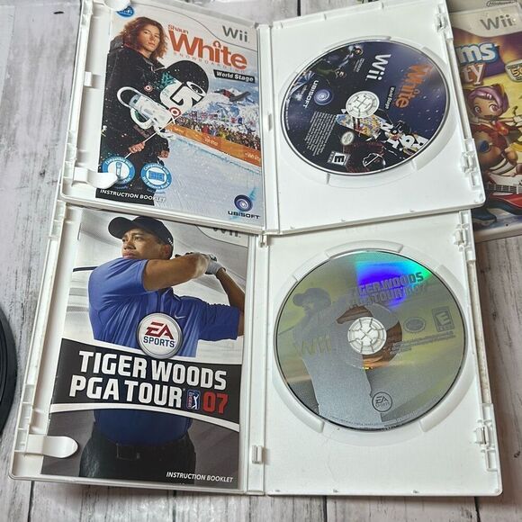 Wii Video Games Lot of 6 Just Dance 2 Rock Band Tiger Woods My Sims Party - Picture 7 of 13